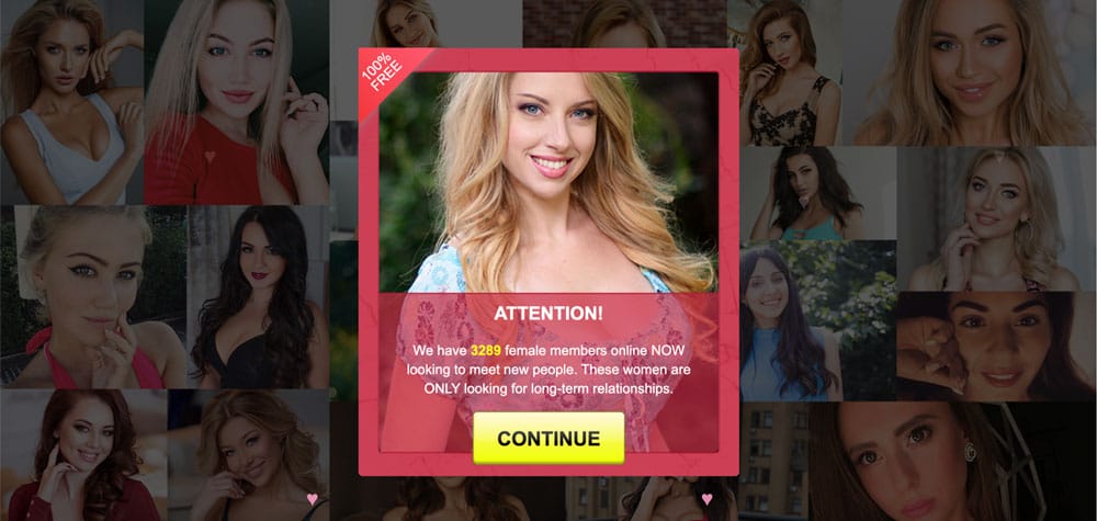 DateUkrainianGirl main page